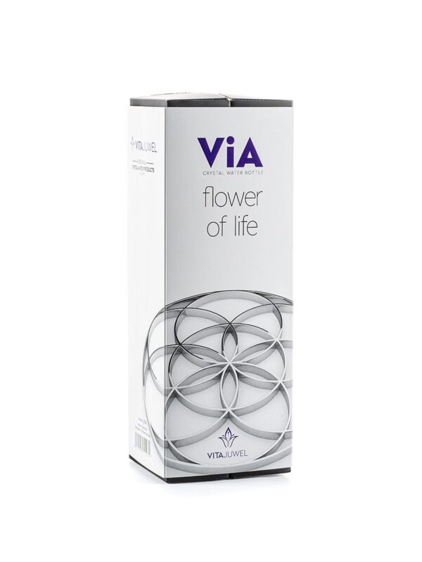 Trinkflasche ViA | FLOWER OF LIFE – Bild 2