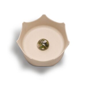 Wasserschale CROWNJUWEL | natural white