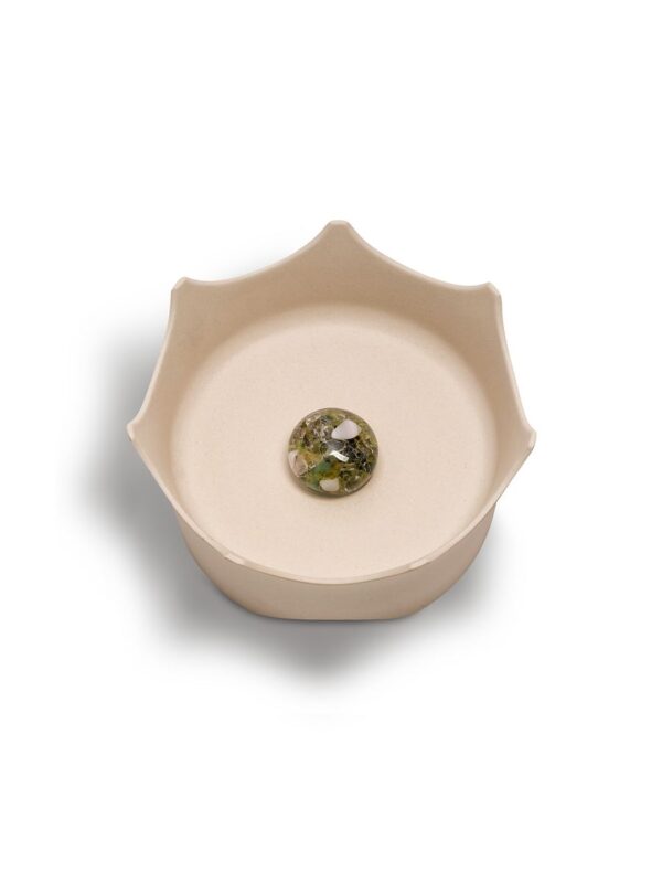 Wasserschale CROWNJUWEL | natural white