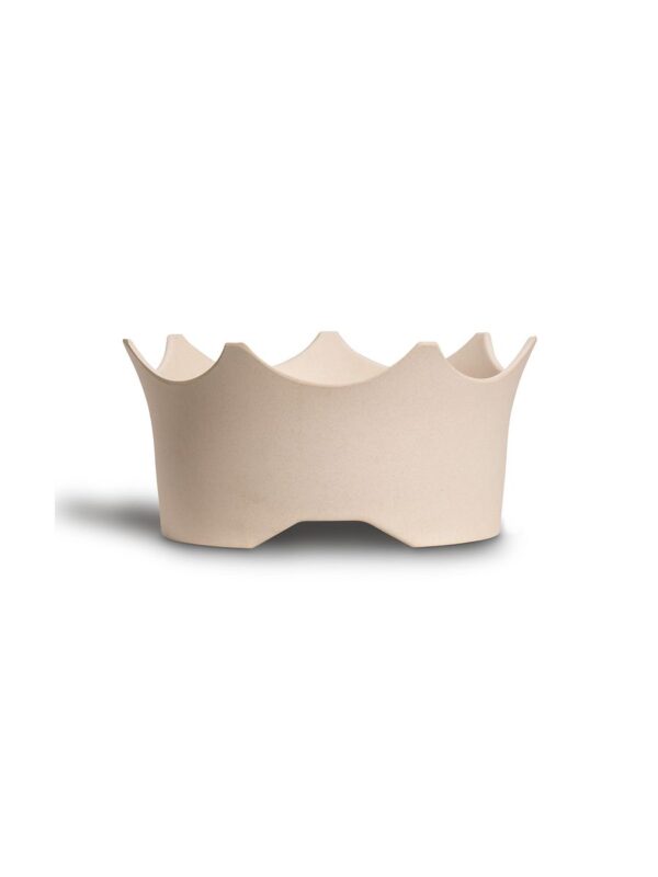 Wasserschale CROWNJUWEL | natural white – Bild 3