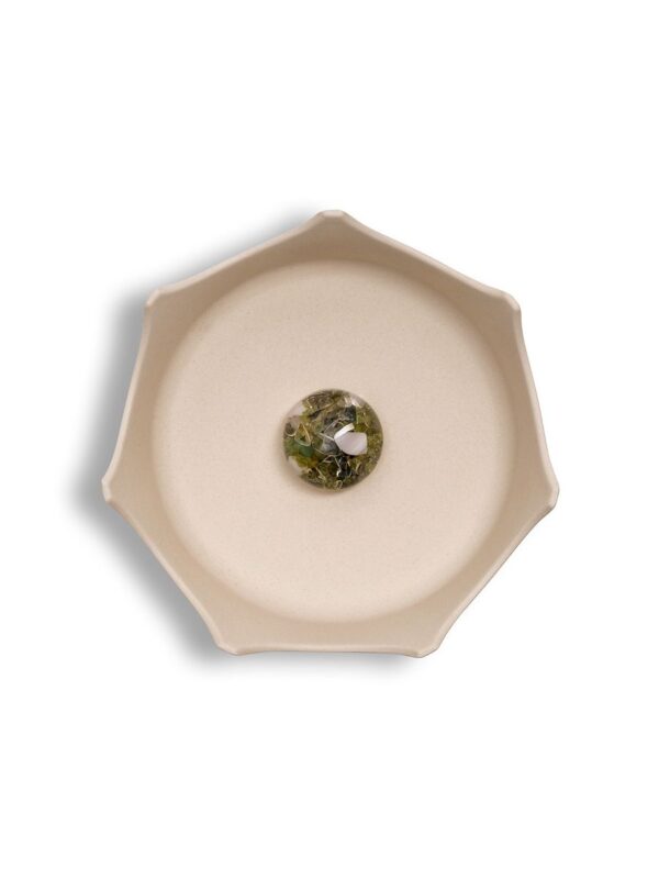 Wasserschale CROWNJUWEL | natural white – Bild 2