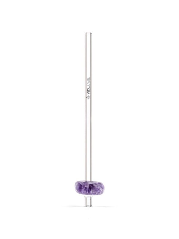 Trinkhalm Crystal Straw | AMETHYST