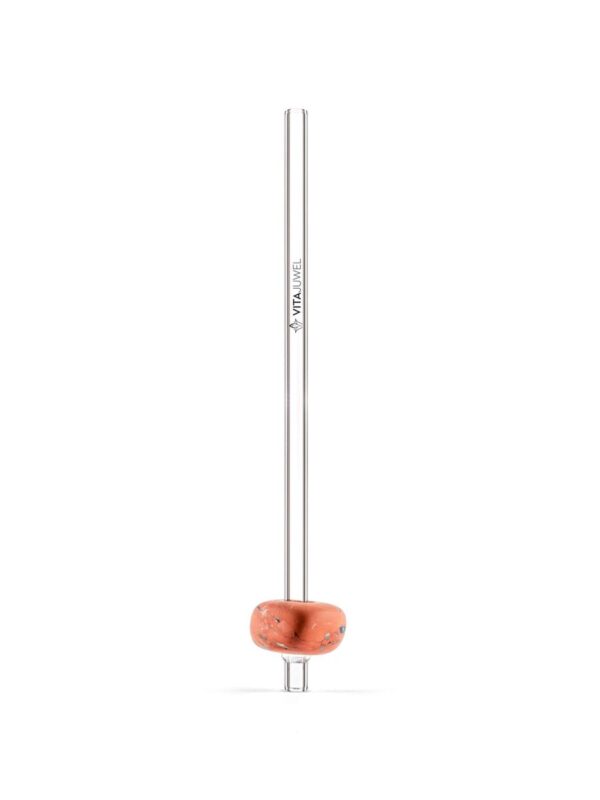 Trinkhalm Crystal Straw | ROTER JASPIS